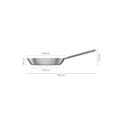 Norden Steel stegepande Ø 26 cm