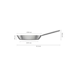 Norden Steel stegepande Ø 28 cm