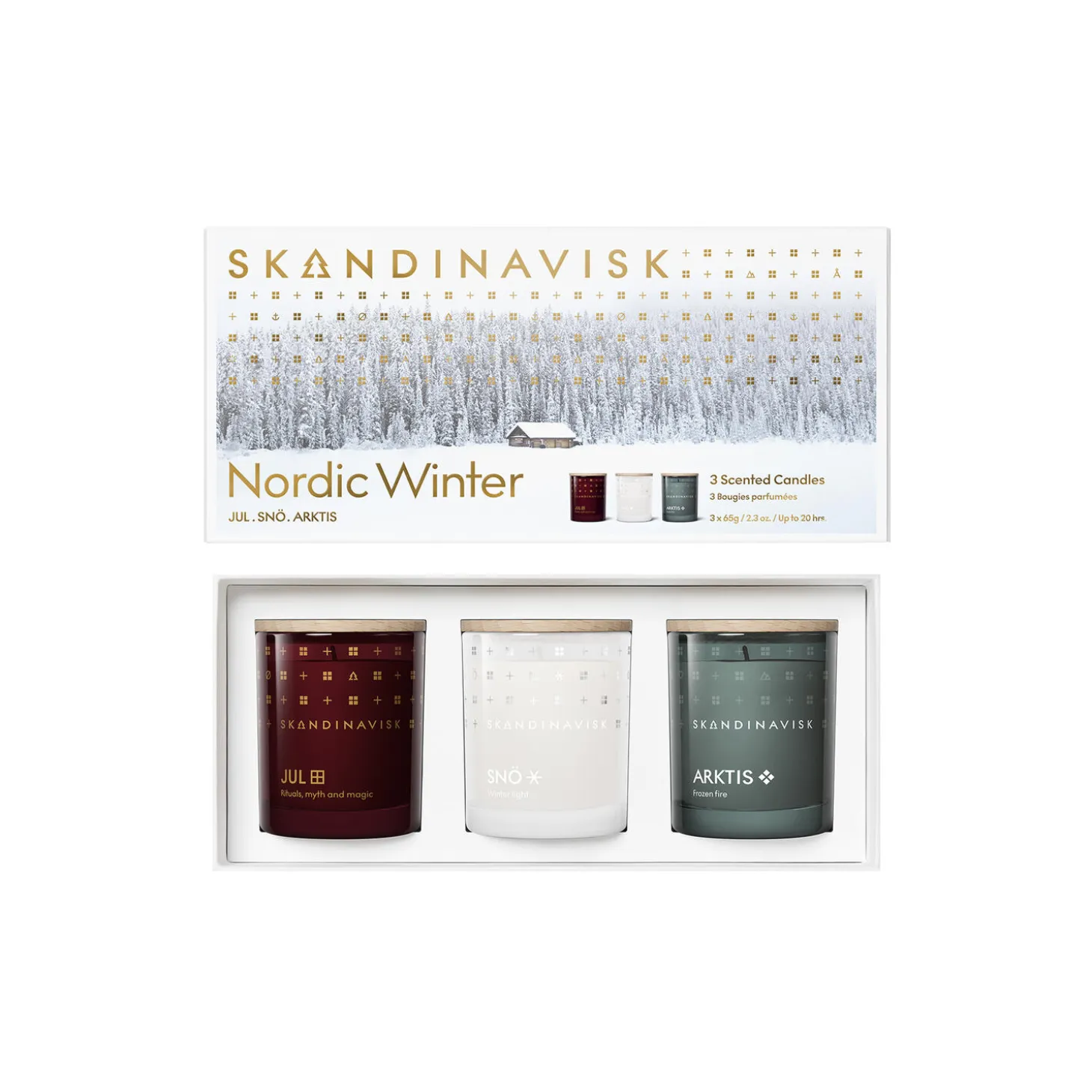 NORDIC WINTER Scented Candle Giftset