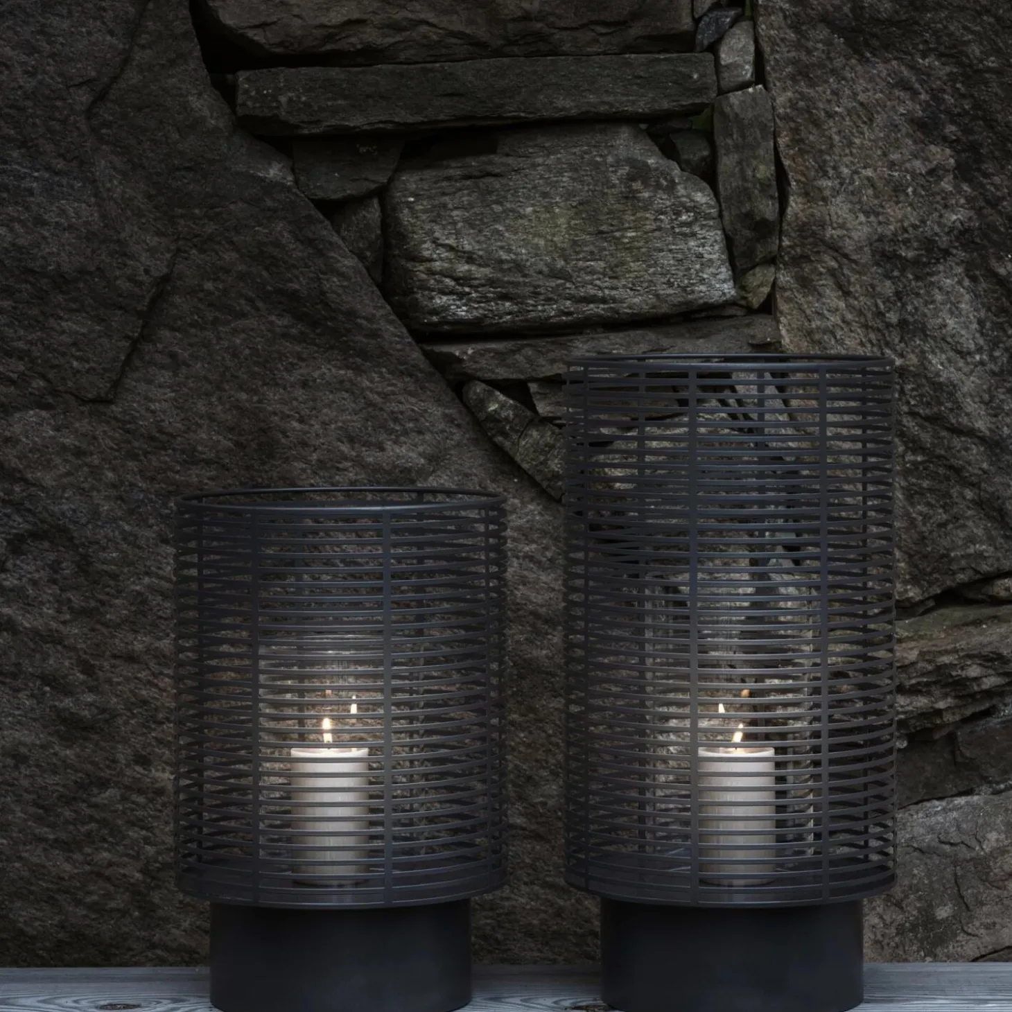 OLEA Outdoor Lantern, gunmetal