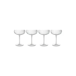 Optica champagneskål 4 stk.