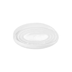 Oval grydeskeholder, white