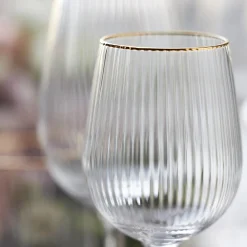Palermo Gold hvidvinsglas 4 stk.
