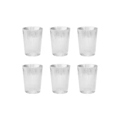 Pilastro drikkeglas 6 stk, clear