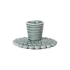 Pipanella Bubble Lines lysestage, blue grey