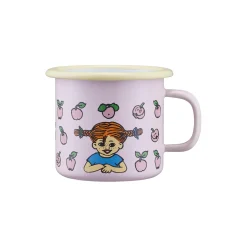 Pippi emaljekrus frugter, rosa