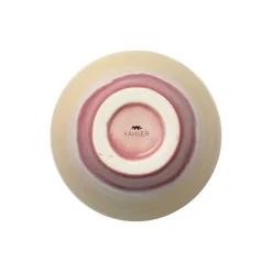 Poppery vase, pink/mint/gul