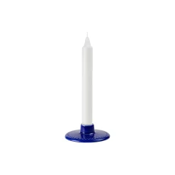 Rhombe Color kronelysestage, mørk blå
