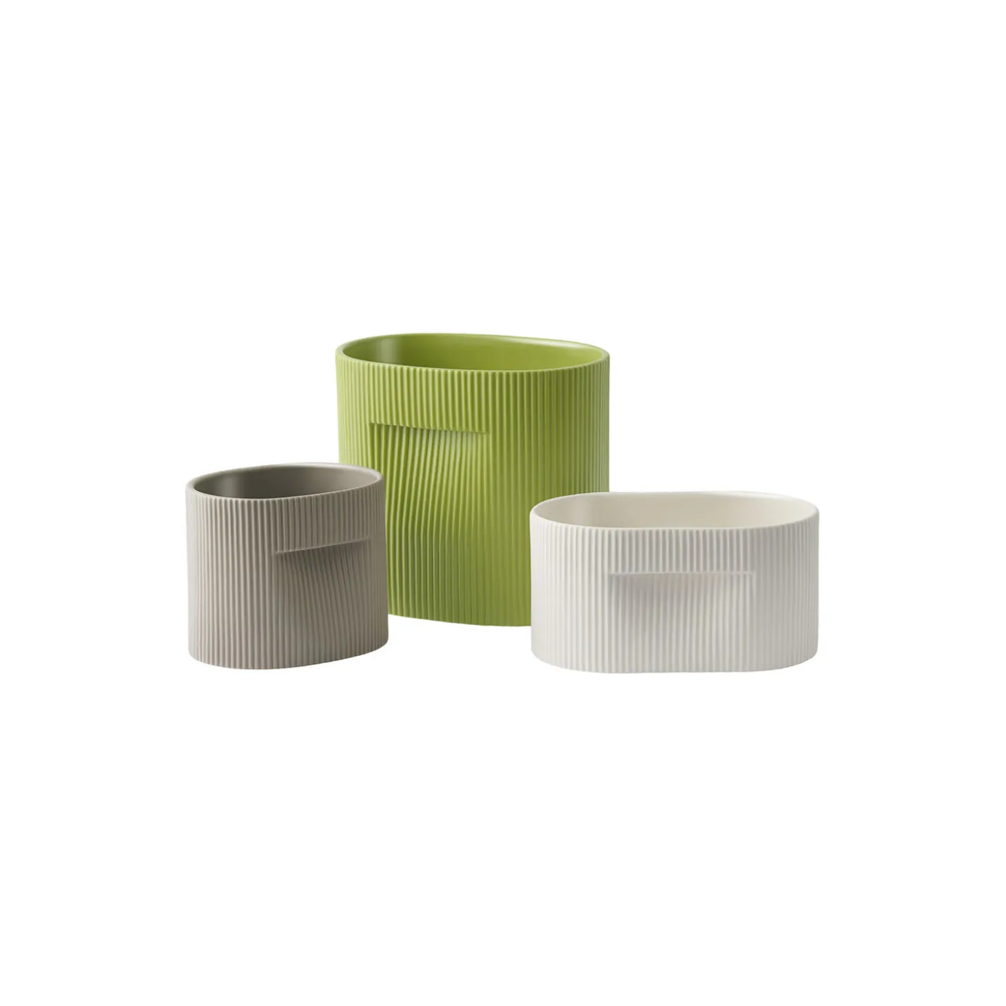 Ridge Planter, moss green