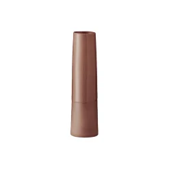 Rørvase 1 rør, terracotta