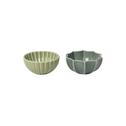 Samsurium sæt af 2 mini skåle, wasabi & spruce