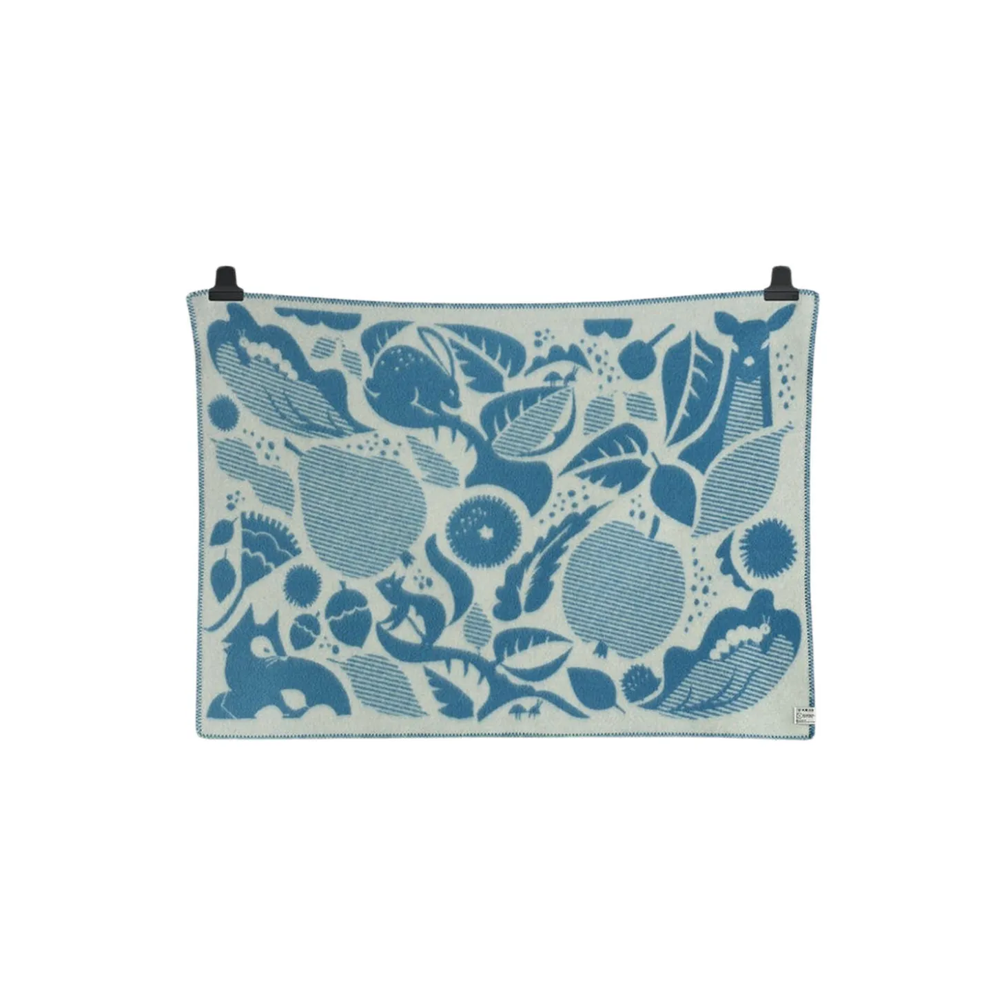 SKOGBUNN Half Size Throw, blue/natural