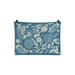 SKOGBUNN Half Size Throw, blue/natural