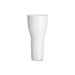 Solare høj vase, hvid