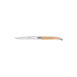 Steakkniv, brunt horn