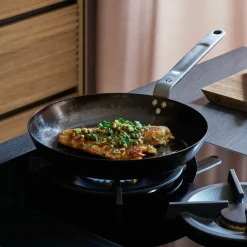 Stegepande carbonstål Ø 24 cm