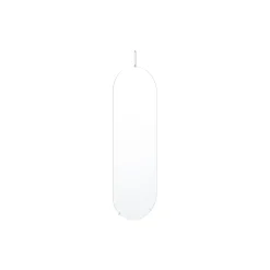 Tall Wall Mirror, chrome