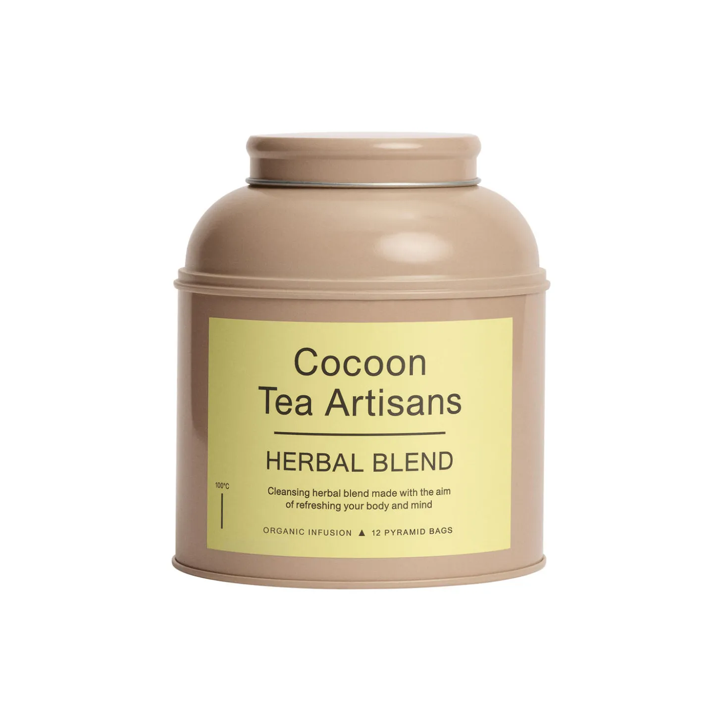Tea Caddy, organic herbal blend