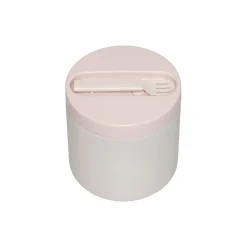 Termo rejsemadkasse, pastel beige