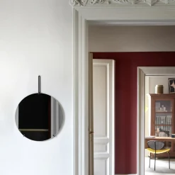 Wall Mirror, black